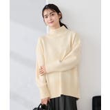 アイボリー | バックスリットニット | a.v.v【WOMEN】