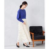 【洗える】ボートネック美ラクるパフスリーブニット | a.v.v【WOMEN】 | 詳細画像13