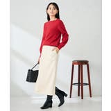 【洗える】ボートネック美ラクるパフスリーブニット | a.v.v【WOMEN】 | 詳細画像29