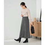 【洗える】ボートネック美ラクるパフスリーブニット | a.v.v【WOMEN】 | 詳細画像33