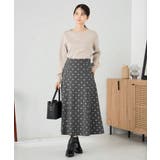 【洗える】ボートネック美ラクるパフスリーブニット | a.v.v【WOMEN】 | 詳細画像35