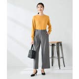 【洗える】ボートネック美ラクるパフスリーブニット | a.v.v【WOMEN】 | 詳細画像4