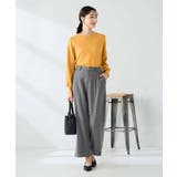 【洗える】ボートネック美ラクるパフスリーブニット | a.v.v【WOMEN】 | 詳細画像5