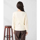 【洗える】ボートネック美ラクるパフスリーブニット | a.v.v【WOMEN】 | 詳細画像58