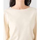 【洗える】ボートネック美ラクるパフスリーブニット | a.v.v【WOMEN】 | 詳細画像59