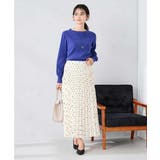 【洗える】ボートネック美ラクるパフスリーブニット | a.v.v【WOMEN】 | 詳細画像9