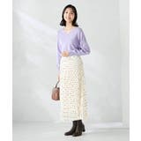 【洗える】Vネック美ラクるパフスリーブニット【WEB限定】 | a.v.v【WOMEN】 | 詳細画像12 