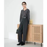 【洗える】Vネック美ラクるパフスリーブニット【WEB限定】 | a.v.v【WOMEN】 | 詳細画像22 