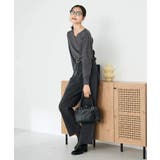 【洗える】Vネック美ラクるパフスリーブニット【WEB限定】 | a.v.v【WOMEN】 | 詳細画像24 