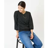 【雑誌InRed(宝島社)1月号掲載】Vネックパフスリーブラメニット | a.v.v【WOMEN】 | 詳細画像25