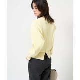 ライトイエロー | バックスリットドルマンニット | a.v.v【WOMEN】