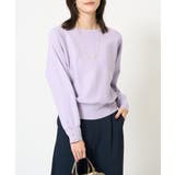 ラベンダー | バックスリットドルマンニット | a.v.v【WOMEN】