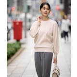 【雑誌InRed(宝島社)1月号掲載】パールトリムネックニットプルオーバー | a.v.v【WOMEN】 | 詳細画像2 