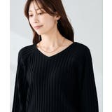 プリーツライクVネックニット | a.v.v【WOMEN】 | 詳細画像22 
