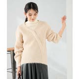 カシュクールライクVネックニット | a.v.v【WOMEN】 | 詳細画像9