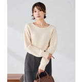 ダイヤ柄ニットプルオーバー | a.v.v【WOMEN】 | 詳細画像10 