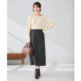 ダイヤ柄ニットプルオーバー | a.v.v【WOMEN】 | 詳細画像12 