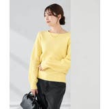 ダイヤ柄ニットプルオーバー | a.v.v【WOMEN】 | 詳細画像2 