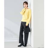 ダイヤ柄ニットプルオーバー | a.v.v【WOMEN】 | 詳細画像7 