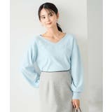 フラワー刺繍ニットプルオーバー | a.v.v【WOMEN】 | 詳細画像1 