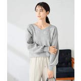 フラワー刺繍ニットプルオーバー | a.v.v【WOMEN】 | 詳細画像10 