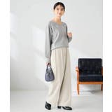 フラワー刺繍ニットプルオーバー | a.v.v【WOMEN】 | 詳細画像17 