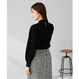 プチハイネックショルダータックニット | a.v.v【WOMEN】 | 詳細画像13 