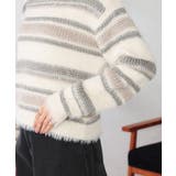 フェザーボーダーニット | a.v.v【WOMEN】 | 詳細画像11 