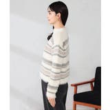 フェザーボーダーニット | a.v.v【WOMEN】 | 詳細画像8 