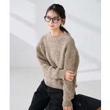 モールヤーンニット | a.v.v【WOMEN】 | 詳細画像10