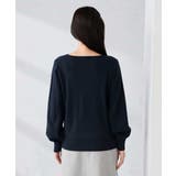 アーガイルパフスリーブニット | a.v.v【WOMEN】 | 詳細画像18