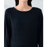 アーガイルパフスリーブニット | a.v.v【WOMEN】 | 詳細画像19