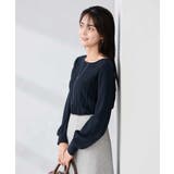 アーガイルパフスリーブニット | a.v.v【WOMEN】 | 詳細画像9