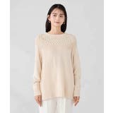 ケーブル求心風ニット | a.v.v【WOMEN】 | 詳細画像17