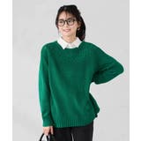 ケーブル求心風ニット | a.v.v【WOMEN】 | 詳細画像2