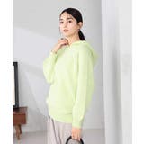 ヘアリーニットフーディー | a.v.v【WOMEN】 | 詳細画像3