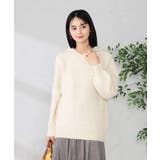 ヘアリーニットフーディー | a.v.v【WOMEN】 | 詳細画像8