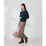 クロップドスウェットライクニット | a.v.v【WOMEN】 | 詳細画像10