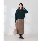 クロップドスウェットライクニット | a.v.v【WOMEN】 | 詳細画像11