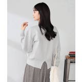 クロップドスウェットライクニット | a.v.v【WOMEN】 | 詳細画像13