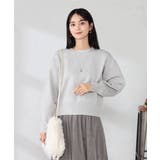 クロップドスウェットライクニット | a.v.v【WOMEN】 | 詳細画像14