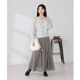 クロップドスウェットライクニット | a.v.v【WOMEN】 | 詳細画像15