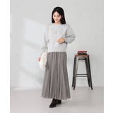 クロップドスウェットライクニット | a.v.v【WOMEN】 | 詳細画像16