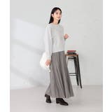 クロップドスウェットライクニット | a.v.v【WOMEN】 | 詳細画像17