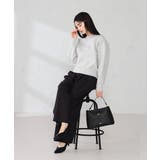 クロップドスウェットライクニット | a.v.v【WOMEN】 | 詳細画像19