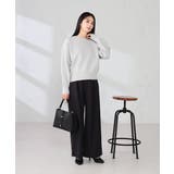 クロップドスウェットライクニット | a.v.v【WOMEN】 | 詳細画像20