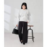 クロップドスウェットライクニット | a.v.v【WOMEN】 | 詳細画像21