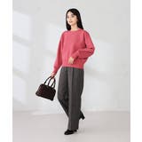 クロップドスウェットライクニット | a.v.v【WOMEN】 | 詳細画像5