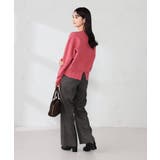 クロップドスウェットライクニット | a.v.v【WOMEN】 | 詳細画像6