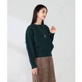 クロップドスウェットライクニット | a.v.v【WOMEN】 | 詳細画像9